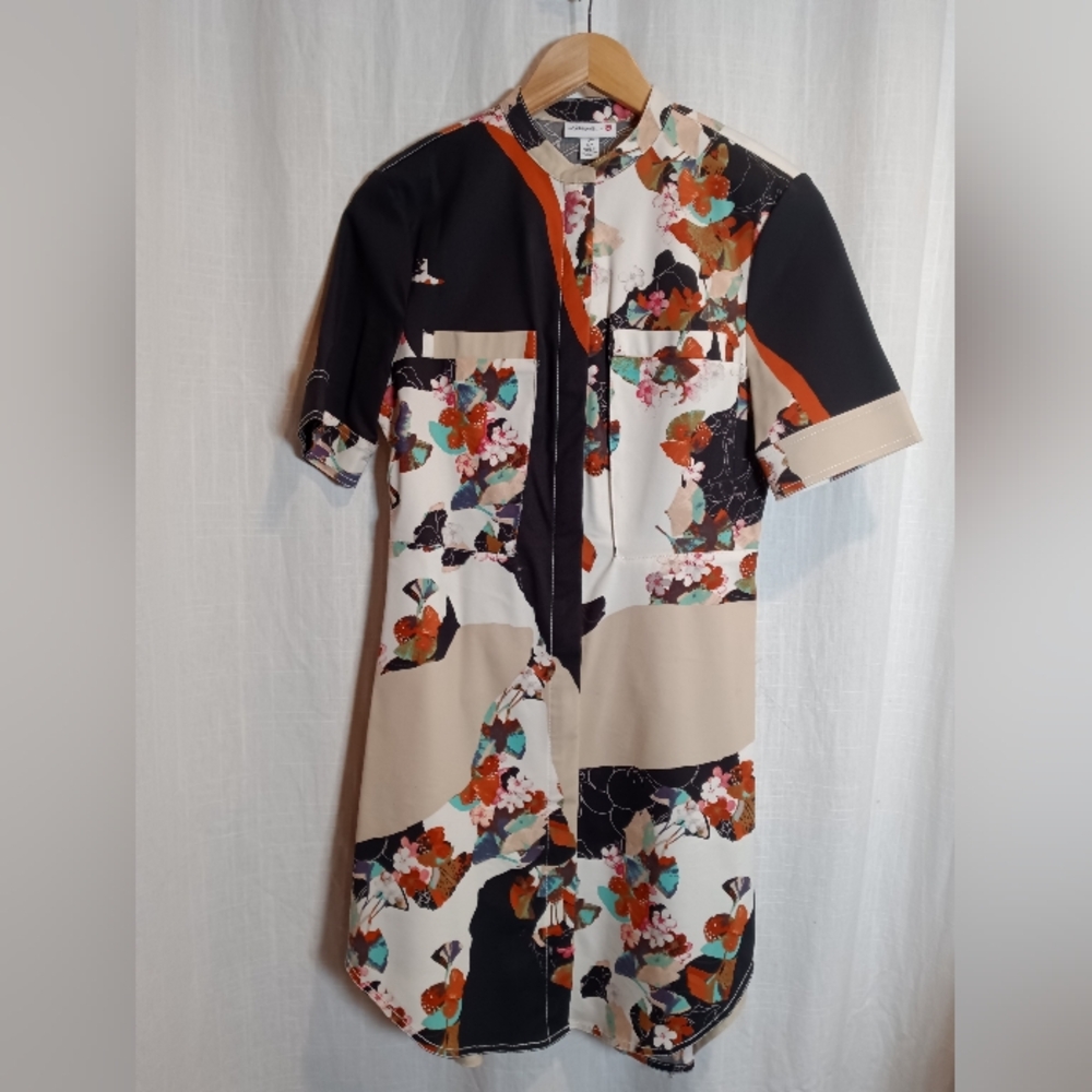 Phillip Lim for Target Floral Shirt Dress Size Small